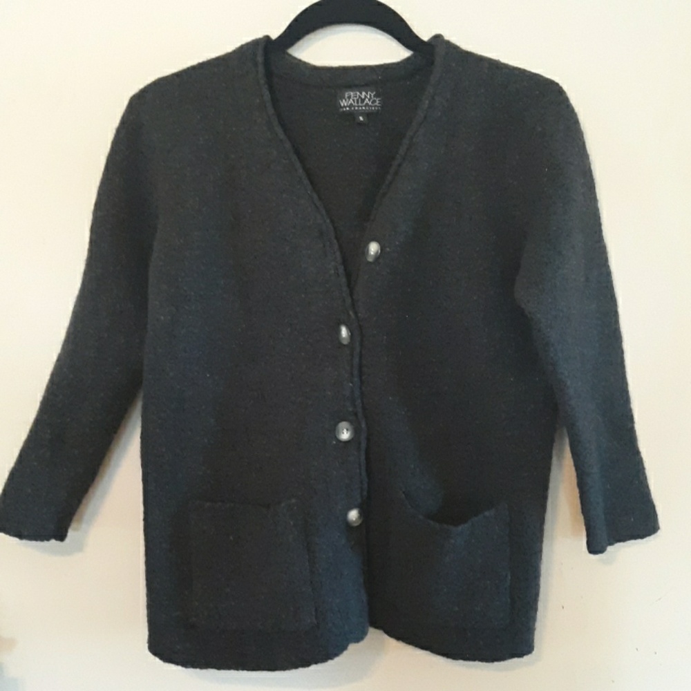 Penny Wallace of San Francisco wool sweater